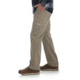 thumbnail image 3 of Pantalons cargo Wrangler doublé en molleton pour hommes, 3 of 6