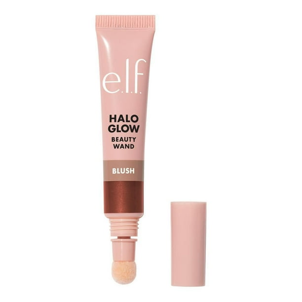 e.l.f. Cosmetics Tube Beaute Blush Halo Glow Blush avec applicateur à ambout tampon, 10 mL