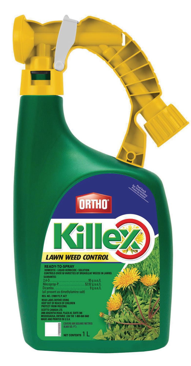 Ortho Killex Ready To Spray Lawn Weed Control 1l Walmart Canada