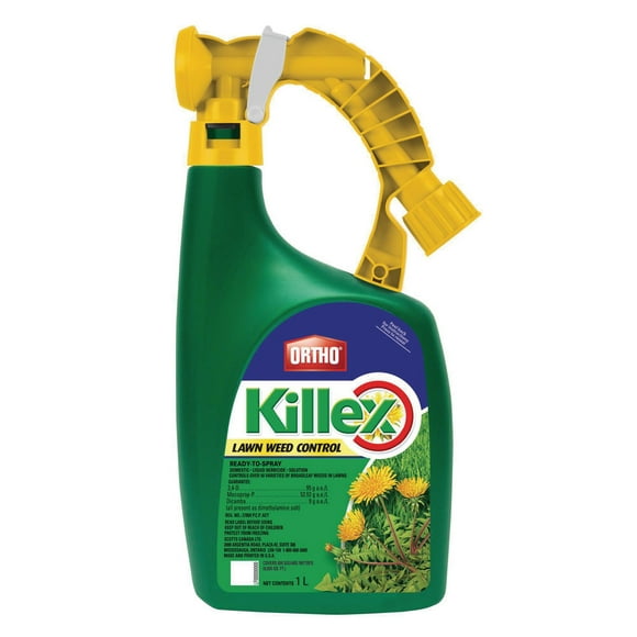 Ortho Killex prêt à pulvériser herbicide pour là pelouse 1L