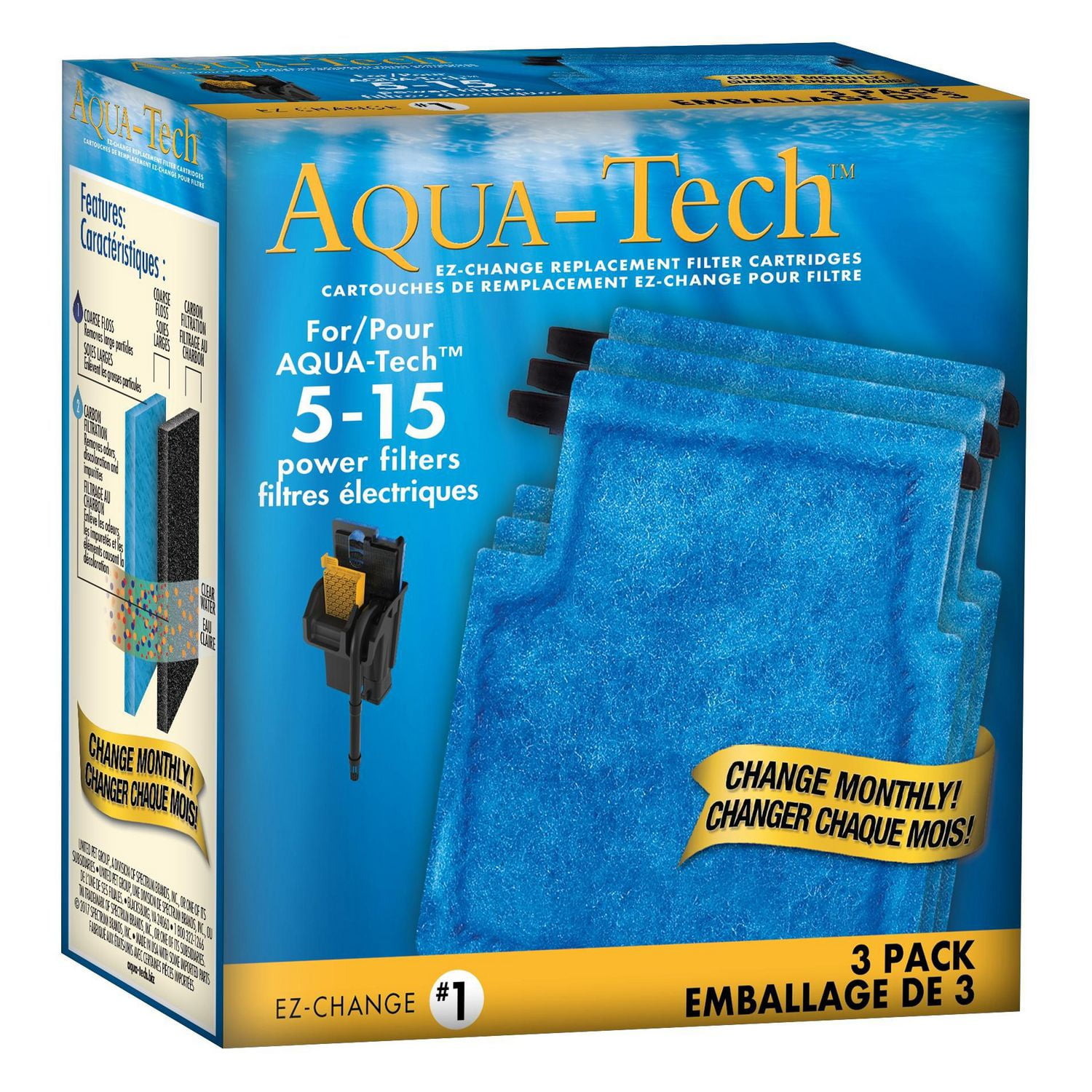 AquaTech EZ change replacement filter cartridges, 3 pack Walmart Canada