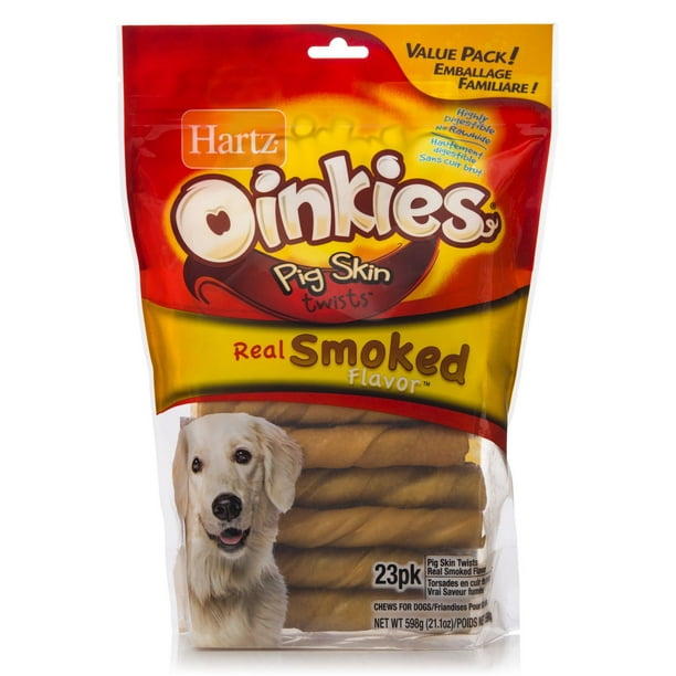 Hartz Oinkies Pig Skin Twists - Walmart.ca