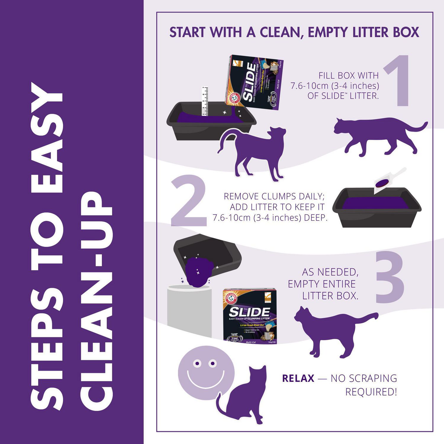 How to clean up 2024 cat litter