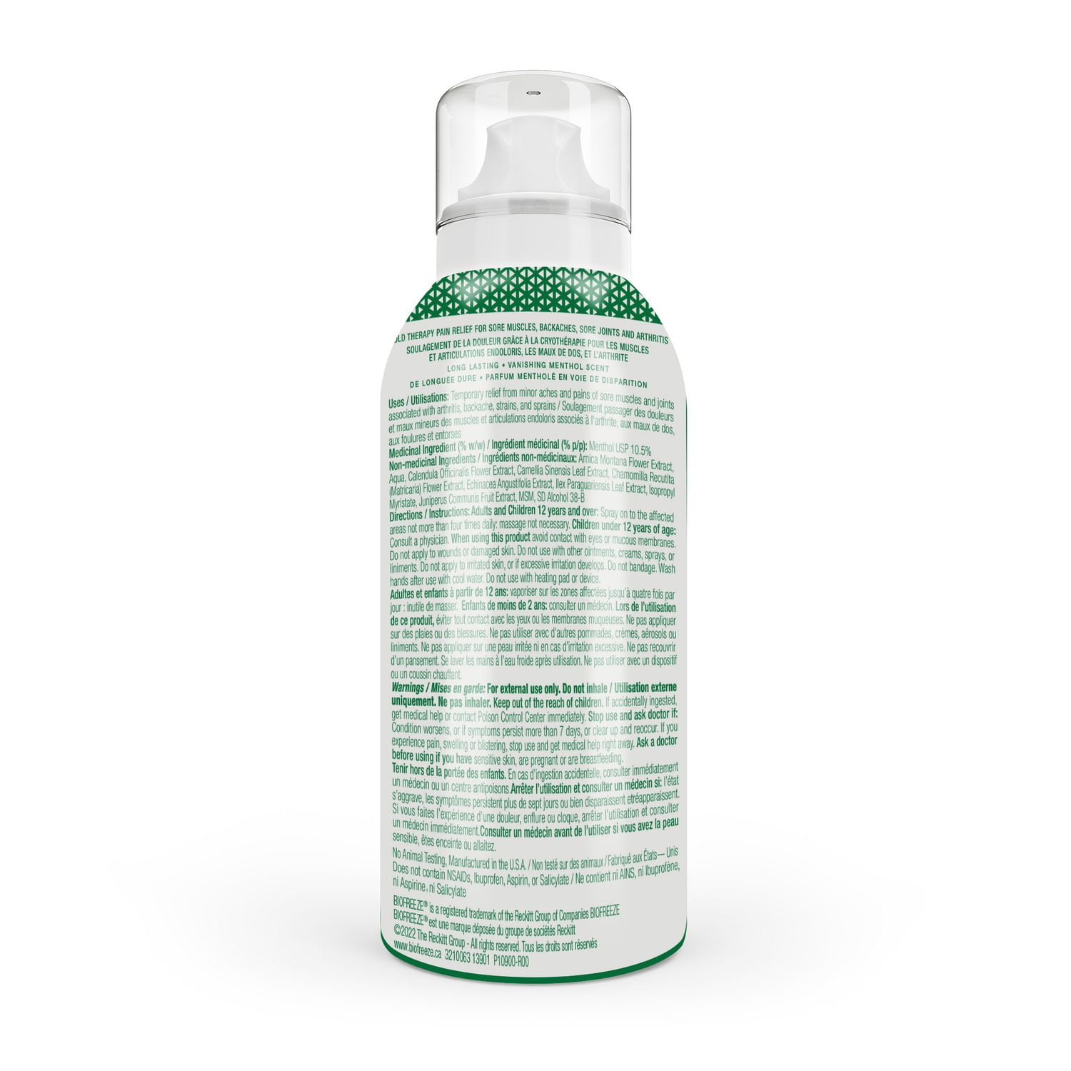 Biofreeze Spray, FOR ARTHRITIS, BACK PAIN, SORE MUSCLES AND JOINTS