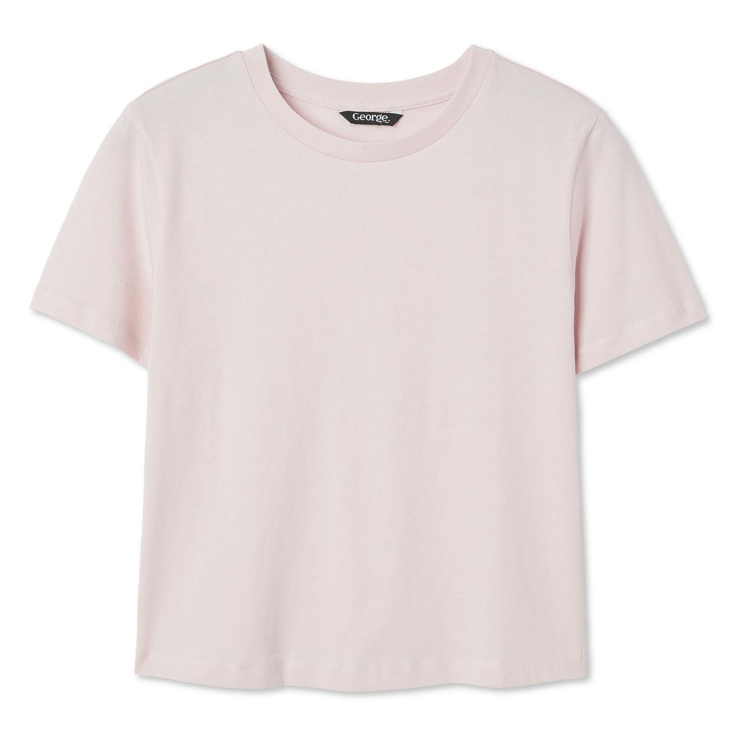 T-shirt raccourci George pour femmes Tailles TP–TTG