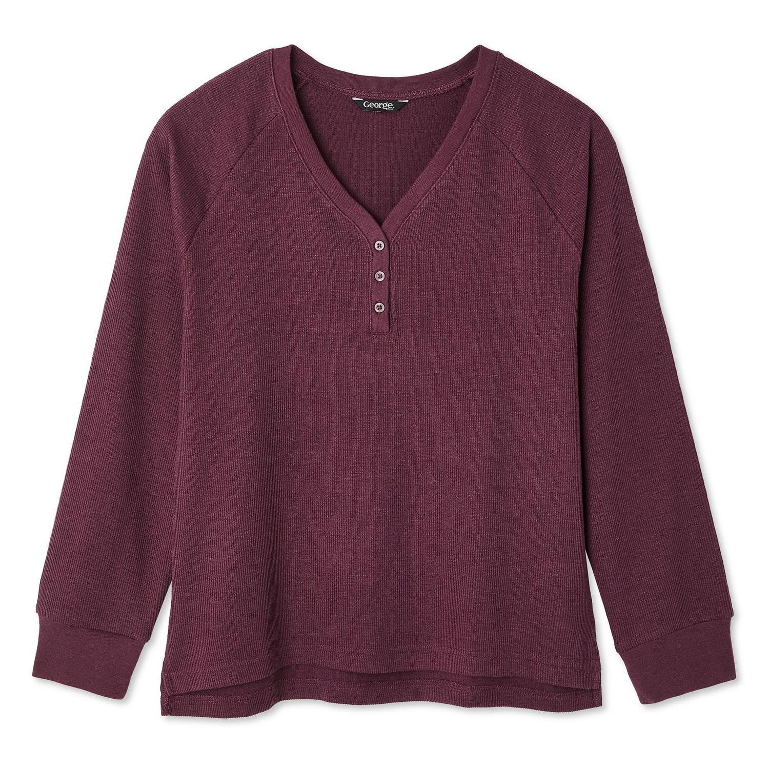 George Women's Rib Henley Tee