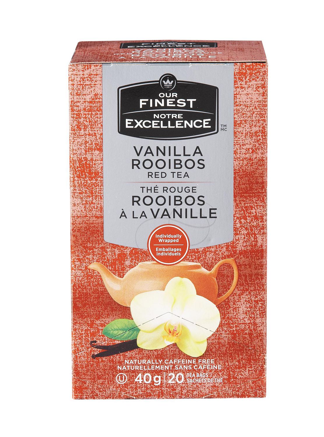 Our Finest Vanilla Rooibos Red Tea | Walmart Canada