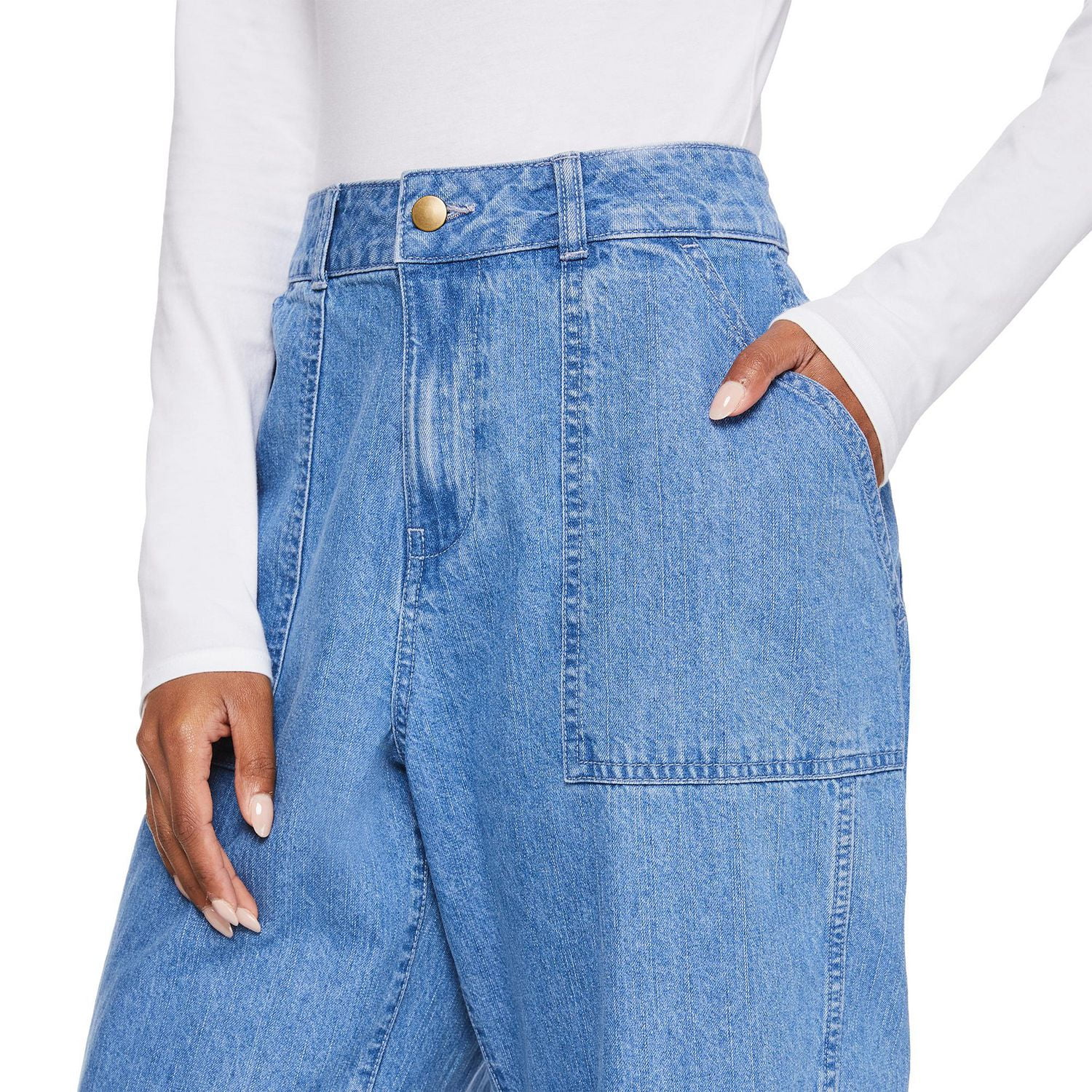 Jean à jambes évasées George pour femmes Tailles 2-18