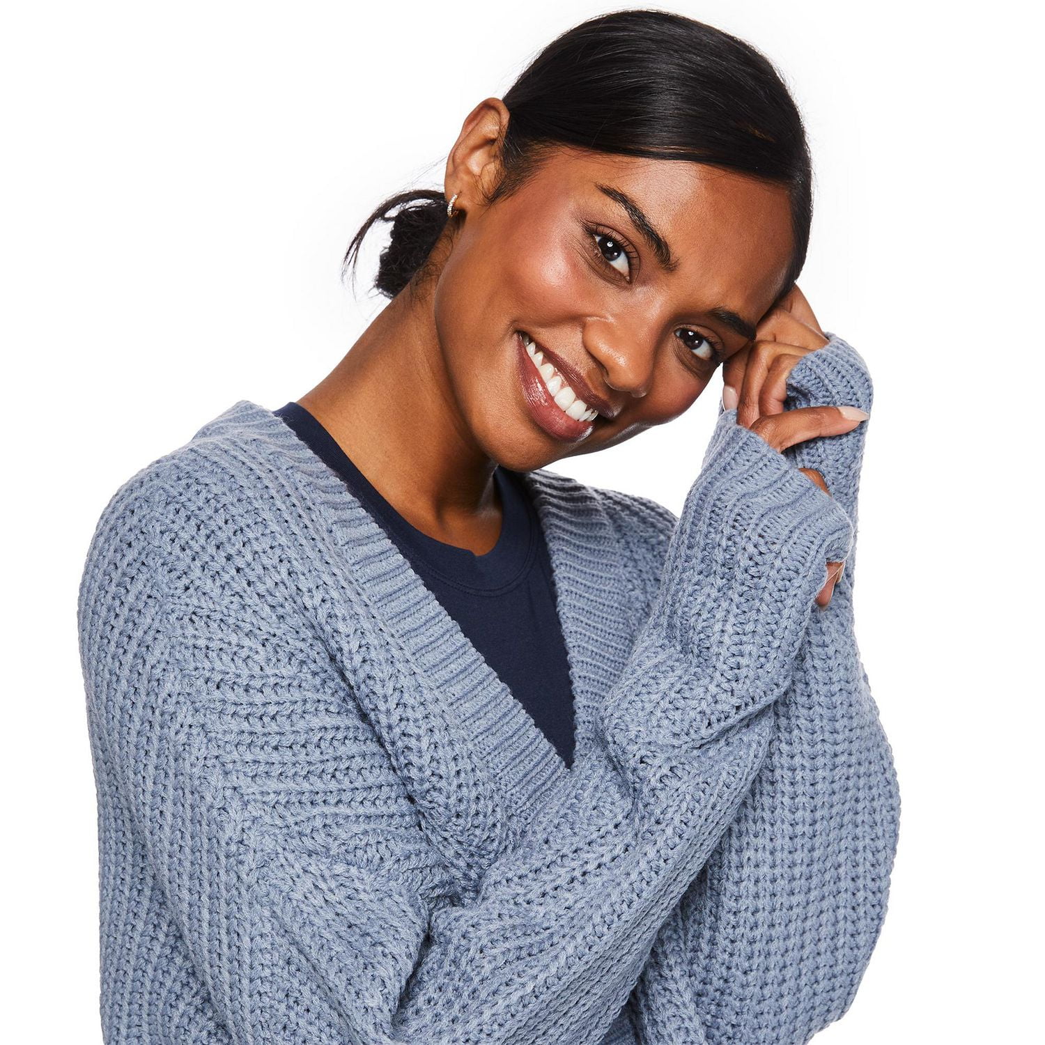 Cardigan de coupe carrée George pour femmes Tailles TP–TTG
