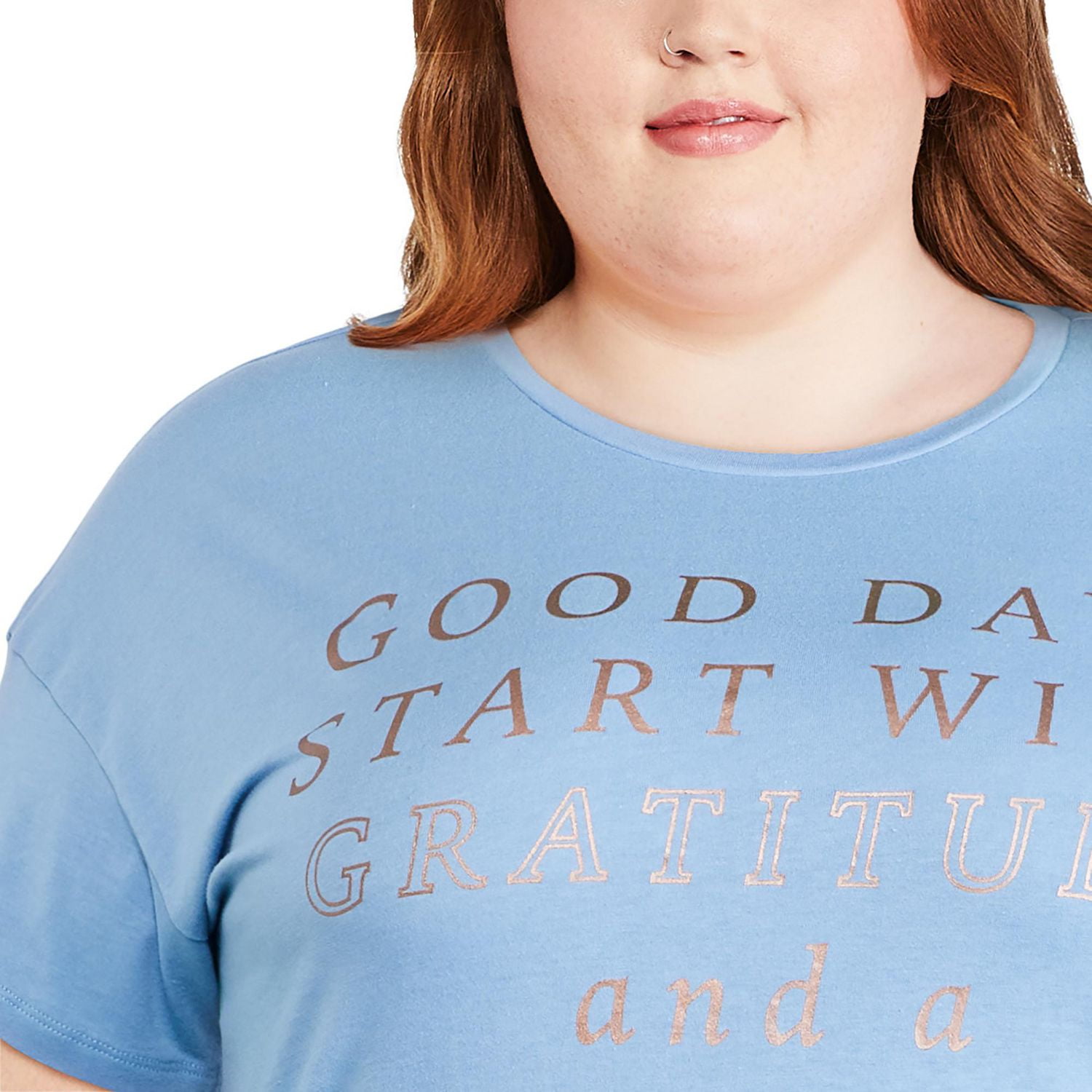 Chemise de nuit George Plus pour femmes Tailles 1X-4X