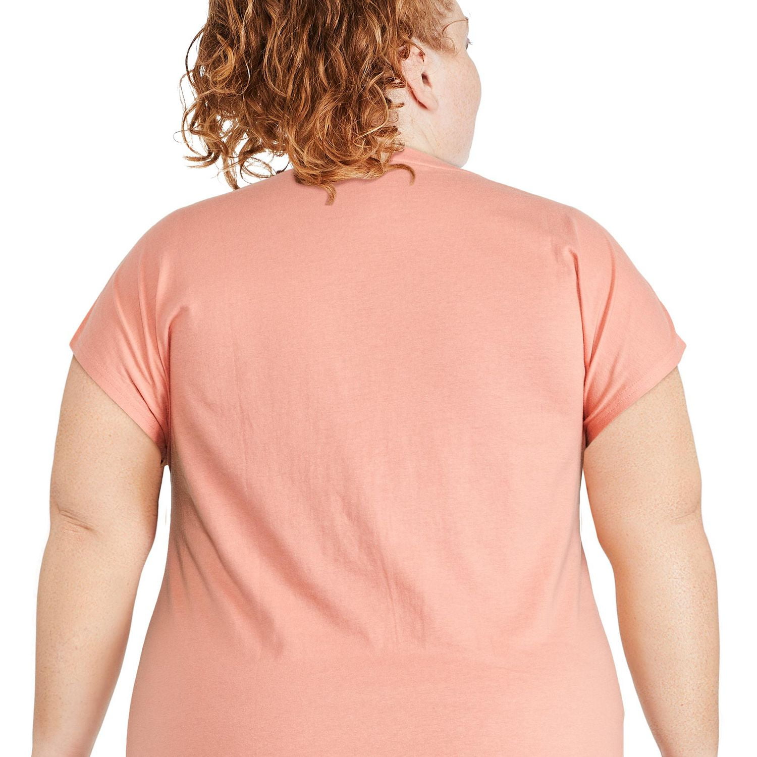 Chemise de nuit avec encolure en V George Plus pour femmes Tailles 1X-4X