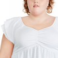thumbnail image 4 of George Plus Women's Babydoll Tee, 4 of 6