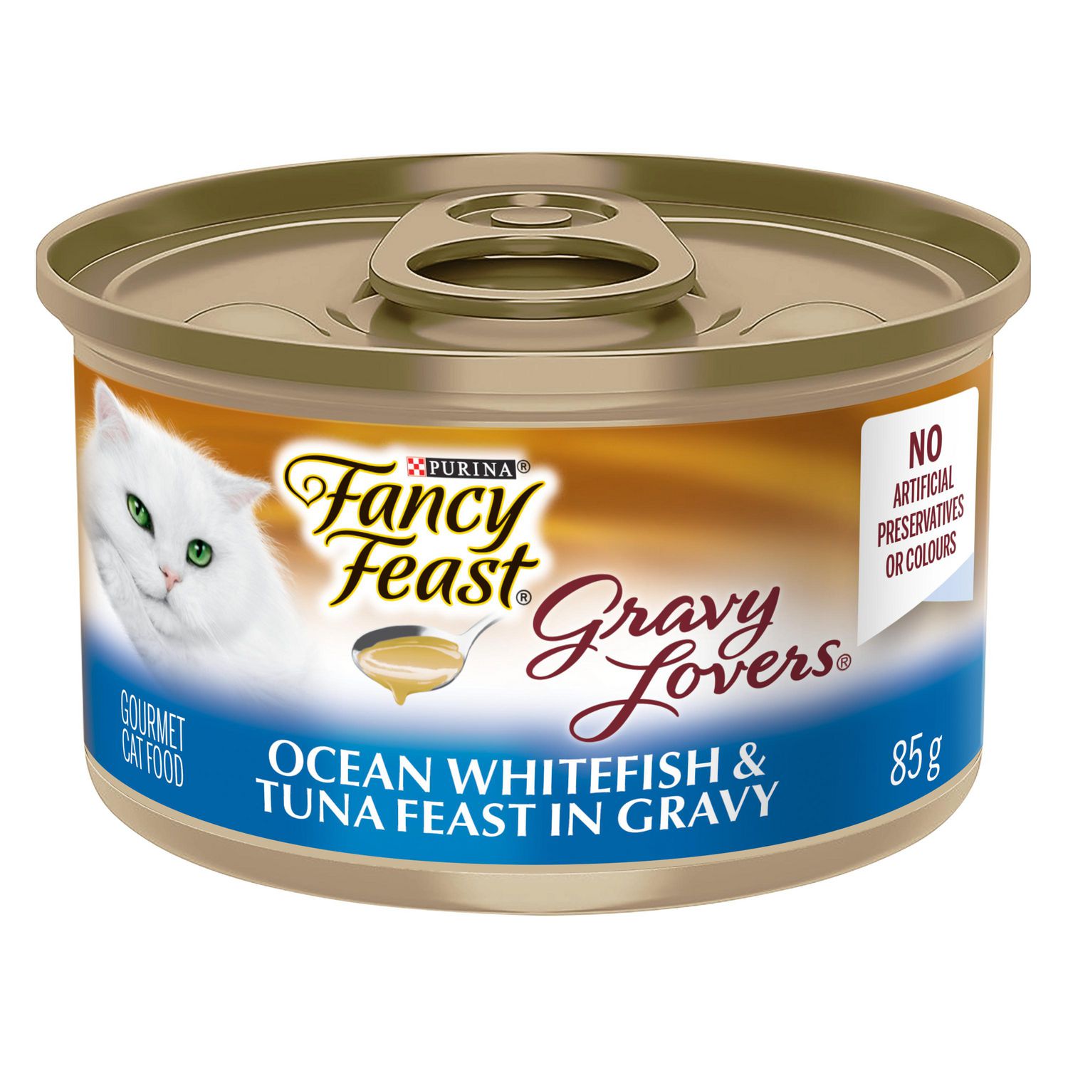 Fancy Feast Gravy Lovers Ocean Whitefish & Tuna, Wet Cat