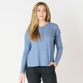 thumbnail image 1 of DV L/S Henley shirt with snap up front, 1 of 6
