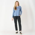thumbnail image 2 of DV L/S Henley shirt with snap up front, 2 of 6