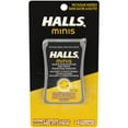 thumbnail image 1 of HALLS Minis No Sugar Added Honey Lemon Flavour Cough Drops, Mentho-Lyptus, 1 of 7