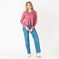 thumbnail image 2 of DV L/S Henley shirt with snap up front, 2 of 6