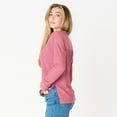 thumbnail image 3 of DV L/S Henley shirt with snap up front, 3 of 6