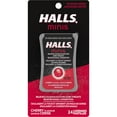 thumbnail image 1 of HALLS Minis No Sugar Added, Cherry Flavour Cough Drops, Throat Lozenges, Sore Throat Relief, Mentho-Lyptus, 1 of 6