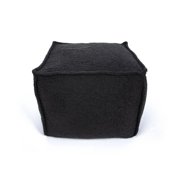 Pouf de billes Boucle Gris