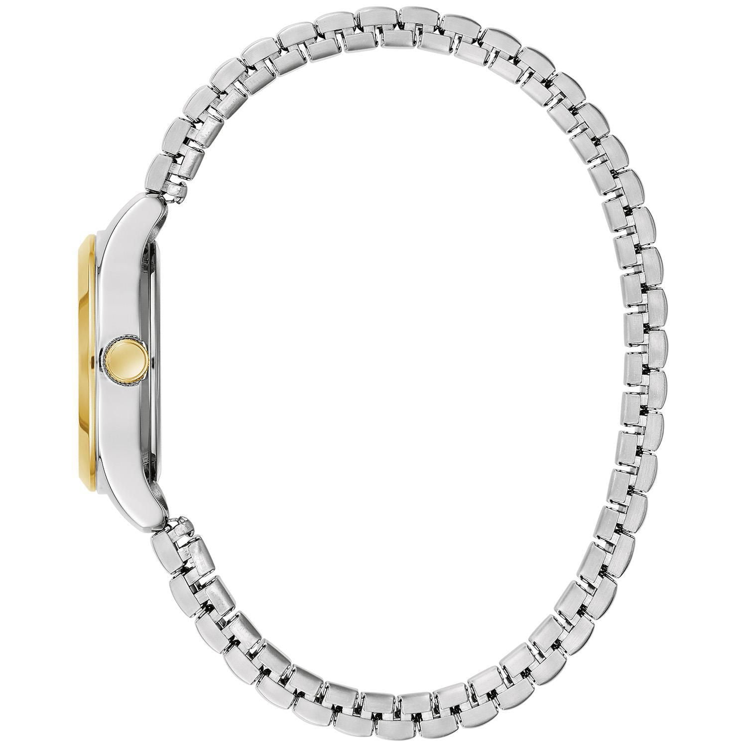 Montre Caravelle deux tons pour femmes