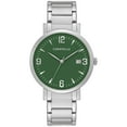 thumbnail image 1 of Montre Caravelle argentée pour hommes, 1 of 3