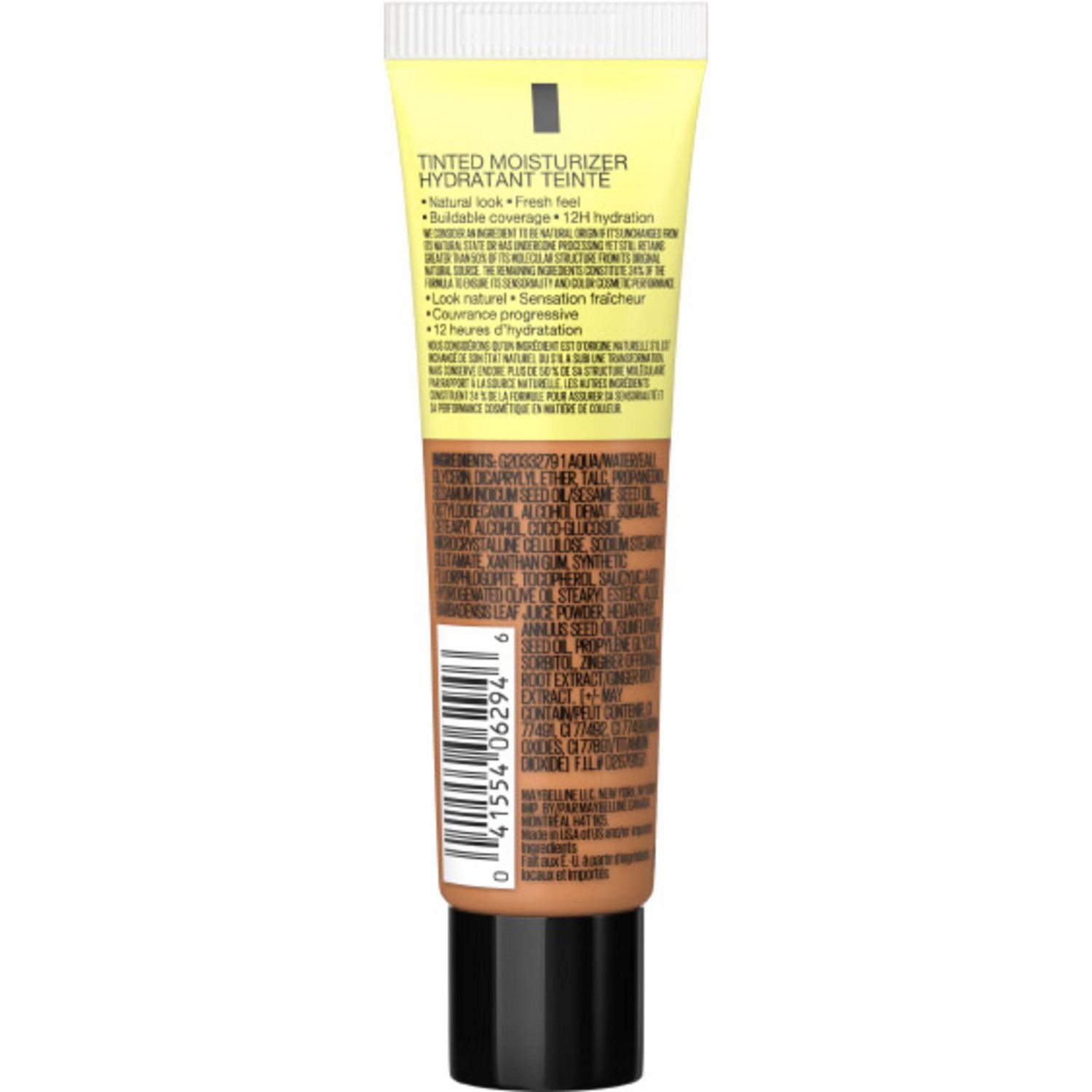 Maybelline Fit Me Tinted Face Moisturizer with Aloe, Coconut, Skin Care  with Natural Origin Ingredients + Shine-Free 12H Hydration, 30mL :  : Beauty & Personal Care