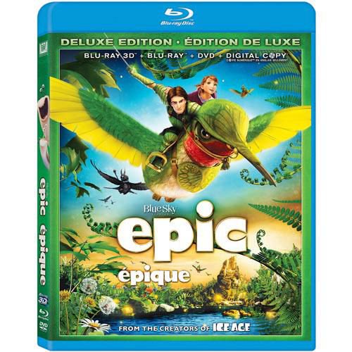 Épique 3D (Édition De Luxe) (Blu-ray 3D + Blu-ray + DVD + Digital Copy + UltraViolet) (Bilingue)