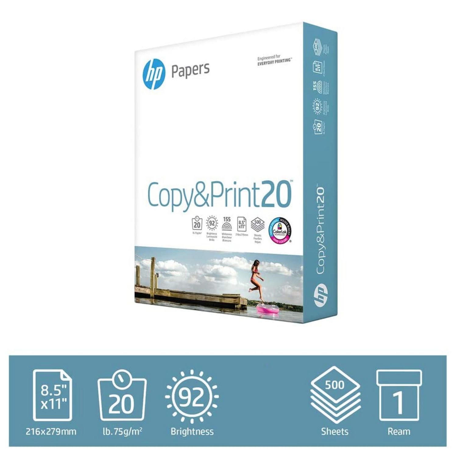krak stole bag HP Copy & Print20 Printer Paper | Walmart Canada