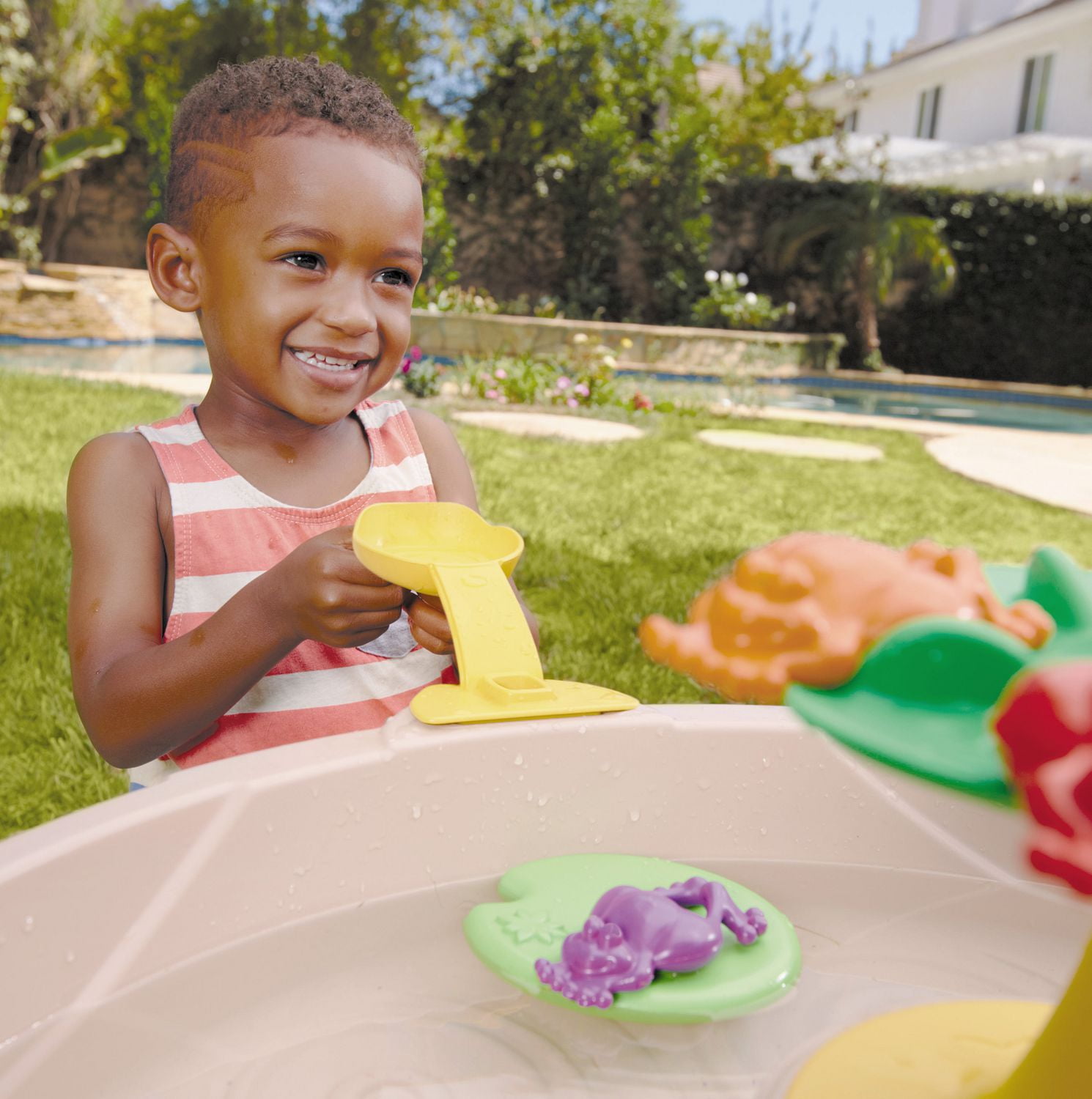 Little tikes frog store pond water table