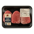 thumbnail image 2 of Inside Round Beef Tournedos Steaks, Your Fresh Market, 2 Pieces, AAA Angus Beef, 0.28 - 0.58 KG, 2 of 3