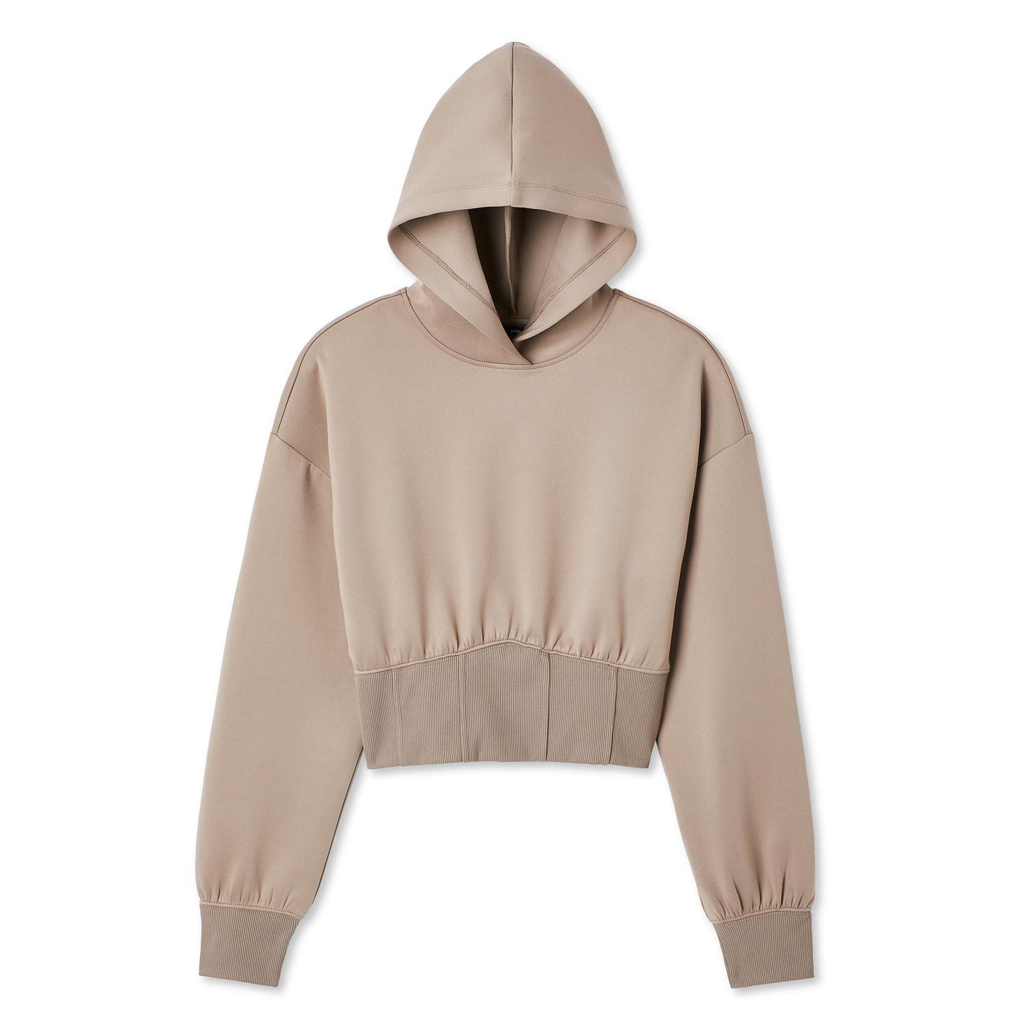 My Sister's Closet Girls' Long Sleeve Cropped Corset Hoodie