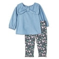 thumbnail image 1 of Ensemble 2 pièces tissé George pour bébés filles, 1 of 2