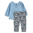 thumbnail image 2 of Ensemble 2 pièces tissé George pour bébés filles, 2 of 2