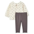 thumbnail image 2 of George Baby Girls' Woven 2-Piece Set, 2 of 2