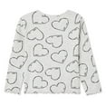 thumbnail image 2 of George Toddler Girls' Long Sleeve Rib Tee, 2 of 2