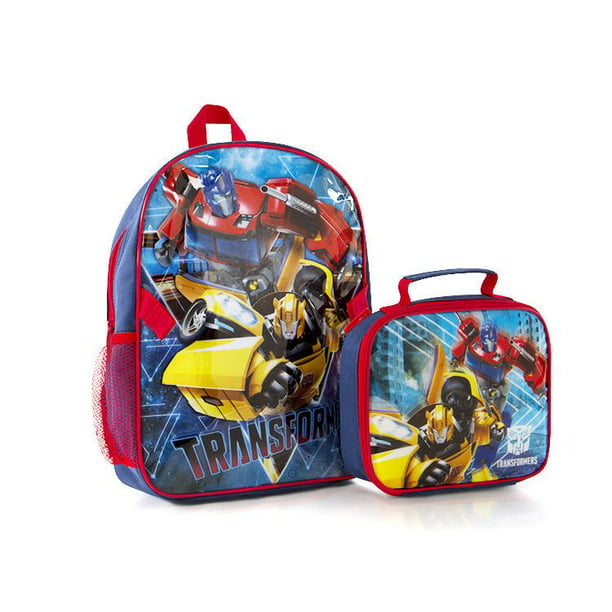 Transformers Sac à dos avec sac à lunch - (H-EST-TF02-18AR)