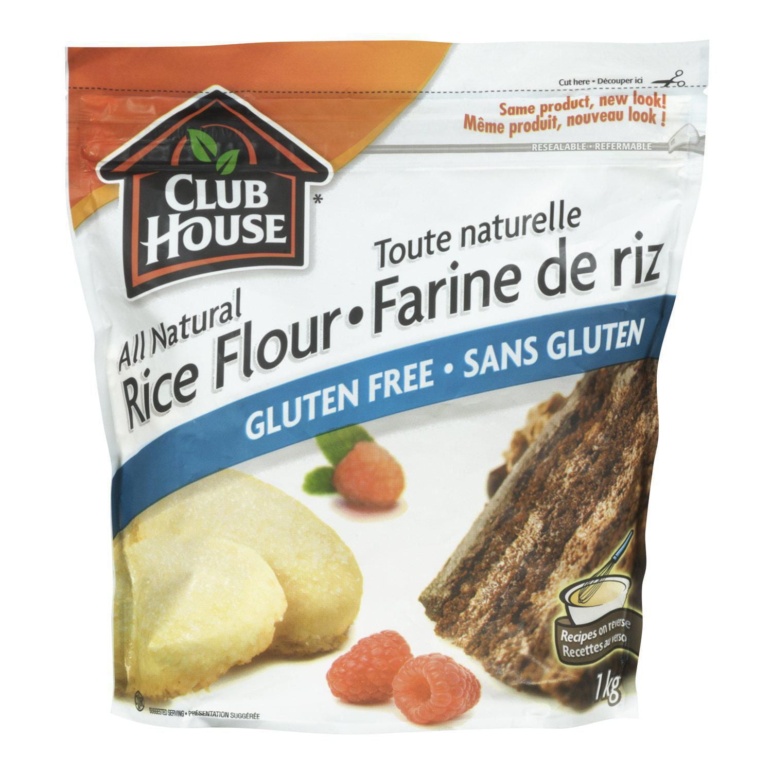 Club House, Quality All Natural Baking, Rice Flour, 1kg Walmart Canada