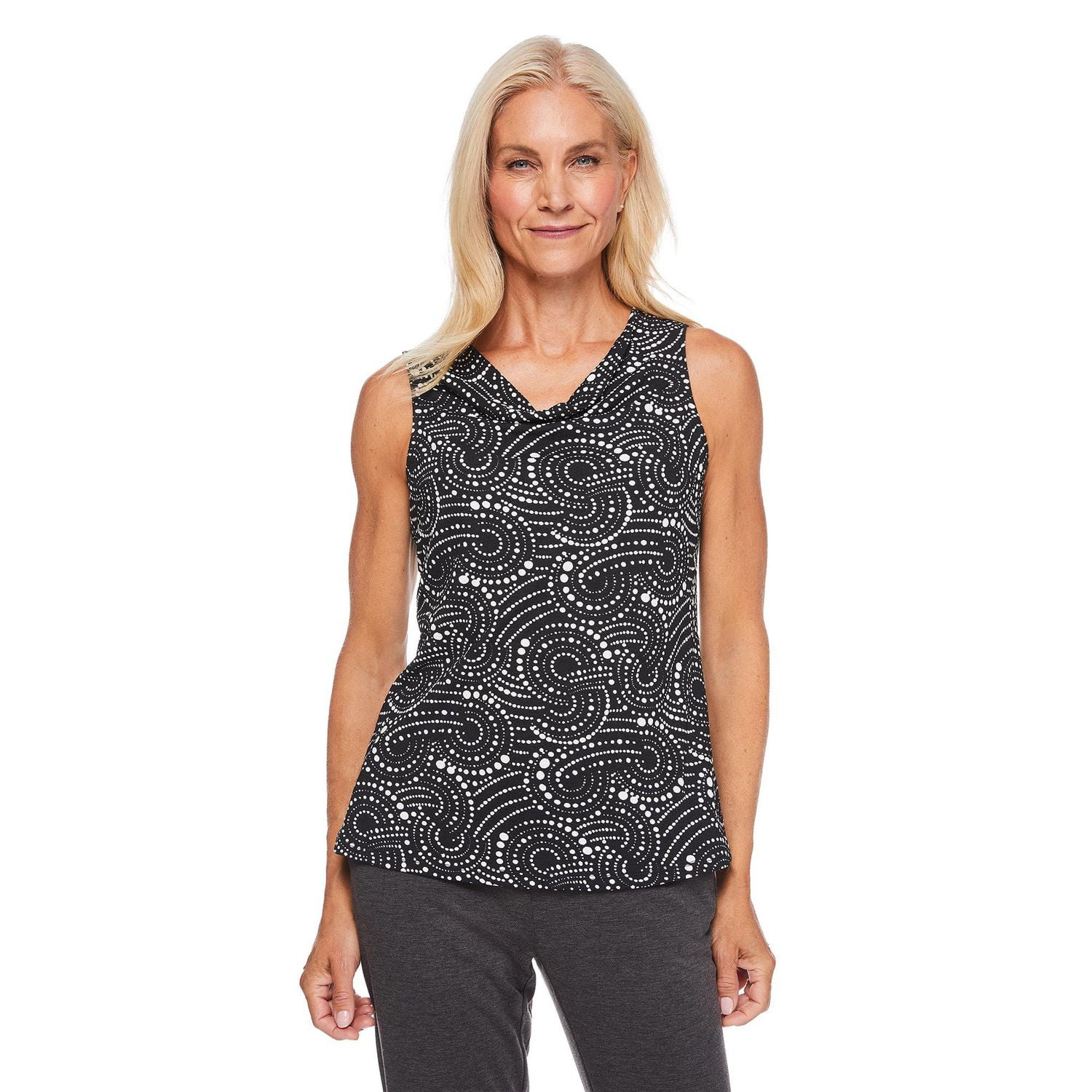 Haut à col bénitier Iyla pour femmes Tailles P-TTG