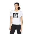 thumbnail image 2 of Reebok Women's Spirit Cropped Short Sleeve Tee, 2 of 4