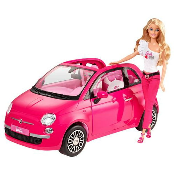 Voiture Fiat de Barbie 
