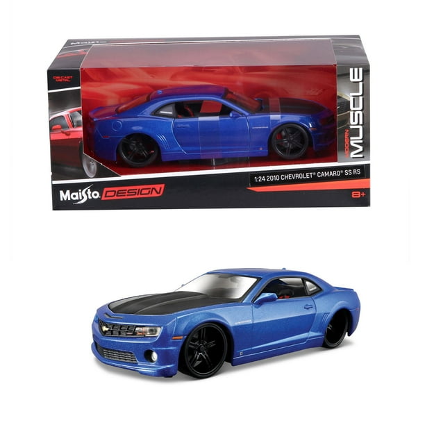 Jouet-véhicule 1:24 MUSCLE 2010 CHEVROLET CAMARO SS RS