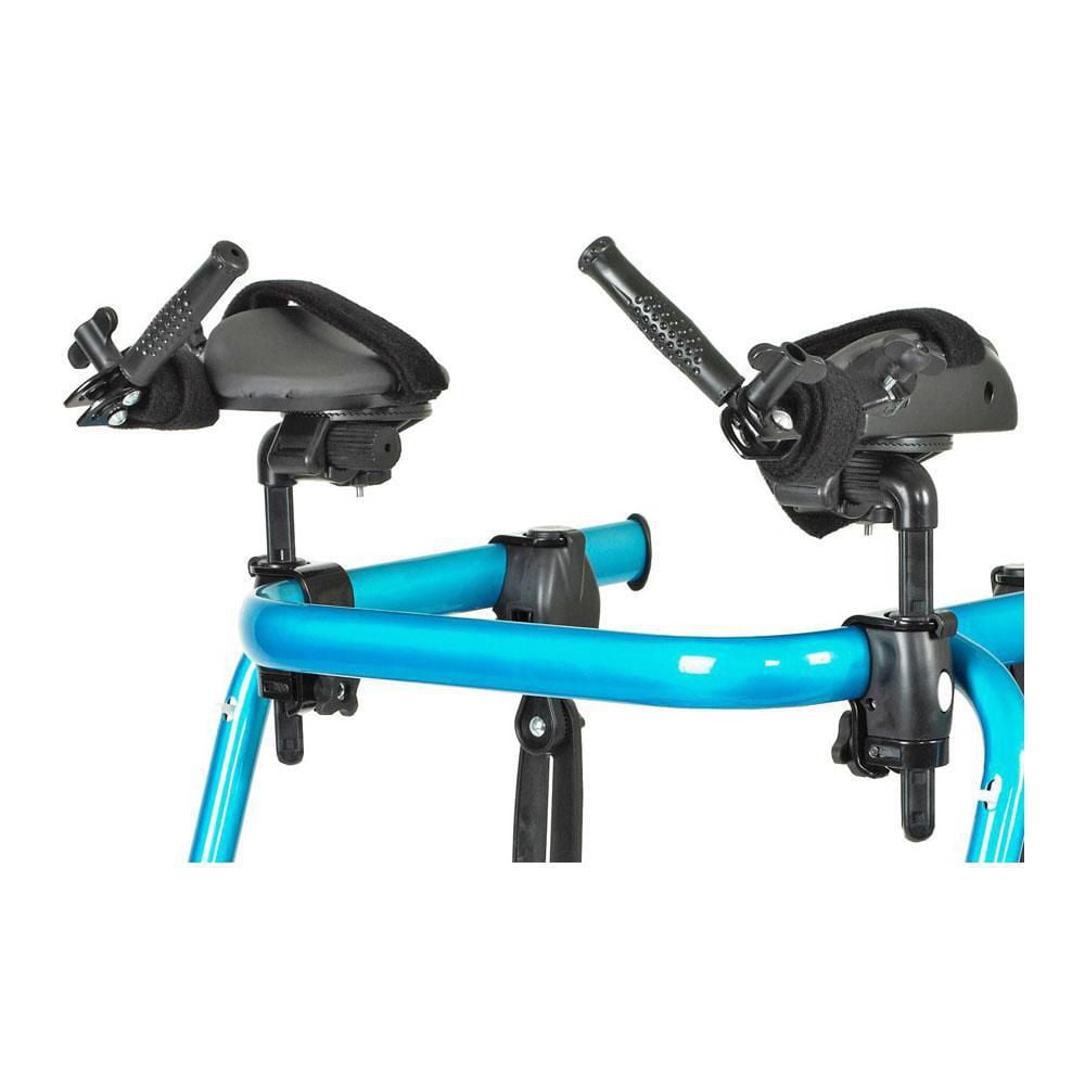 Drive Black Trekker Gait Trainer Forearm Platform, Small, 1 Pair
