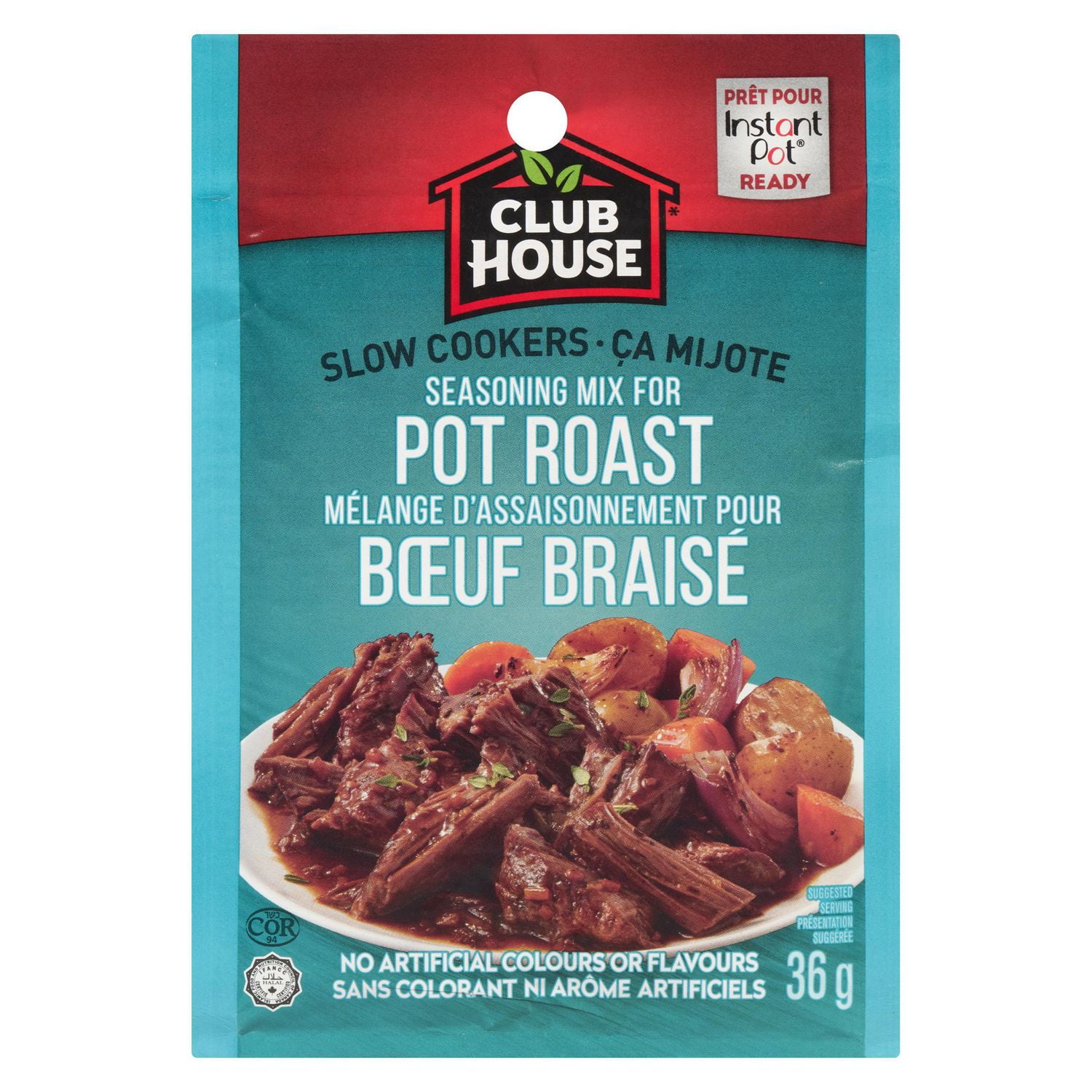 Club House, Dry Sauce/Seasoning/Marinade Mix, Pot Roast, Slow Cookers