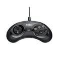 thumbnail image 1 of Sega Genesis Mini 6 Button USB Controller - Black, 1 of 2
