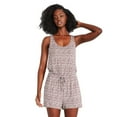 thumbnail image 1 of George Women's Printed Tank Romper, 1 of 1