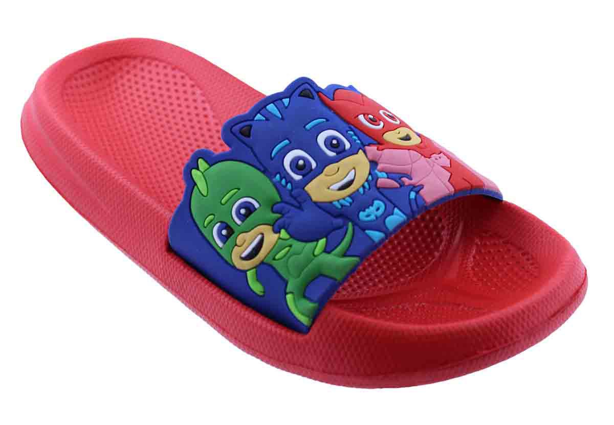 NEW PJ Masks Petacas sports Sandals size 5-10 boys uk heros shoes slippers jelly 