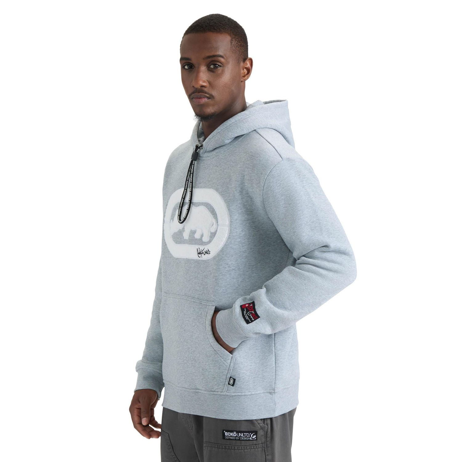 Ecko Men’s Chenille Rhino Brand Hoodie