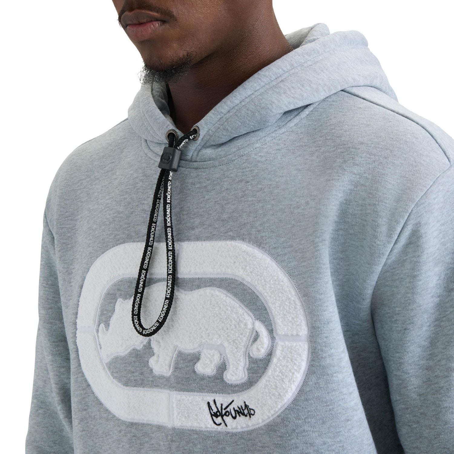 Ecko Men’s Chenille Rhino Brand Hoodie