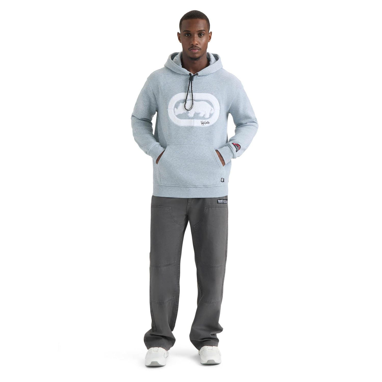 Ecko Men’s Chenille Rhino Brand Hoodie